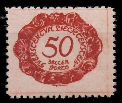Liechtenstein Portomarken 1920 Nr 8 ungebraucht X142EA6