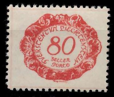 Liechtenstein Portomarken 1920 Nr 9 ungebraucht X142EBA
