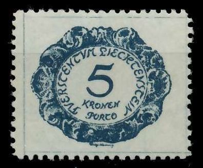 Liechtenstein Portomarken 1920 Nr 12 ungebraucht X142EDE