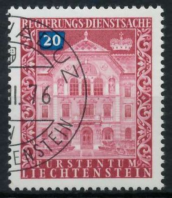 Liechtenstein Dienstmarken 1976 89 Nr 58 gestempelt X142F2A