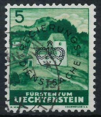 Liechtenstein Dienstmarken 1934 37 Nr 20 gestempelt X142FA6