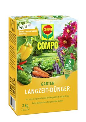 COMPO Garten Langzeit-Dünger neu, 2 kg