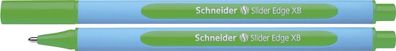 Schneider 50-152204 Kugelschreiber Slider Edge - XB, grün