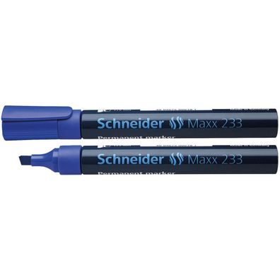 Schneider Permanentmarker 233 123303 1-5mm Keilspitze blau