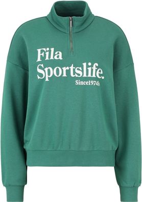 Fila Damen Longsleeve Lachy Oversized Half Zip Sweater FAW1033