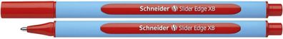 Schneider 50-152202 Kugelschreiber Slider Edge - XB, rot