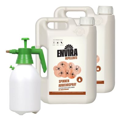 ENVIRA Spinnenspray 2 X 2L + 2L Drucksprüher