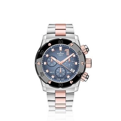 Edox - 10255 357RM BUIDR - Armbanduhr - Damen - Quarz - CO-1 Chronolady