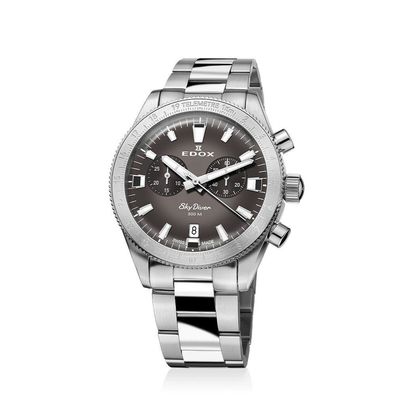 Edox - 10116 3 GRIDN - Armbanduhr - Herren - Quarz - Skydiver
