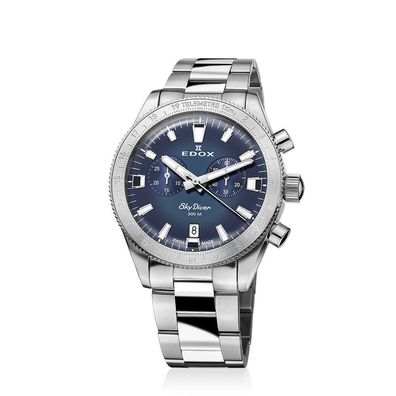 Edox - 10116 3 BUIDN - Armbanduhr - Herren - Quarz - Skydiver
