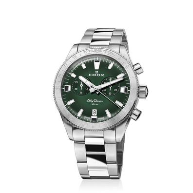 Edox - 10116 3 VIDN - Armbanduhr - Herren - Quarz - Skydiver