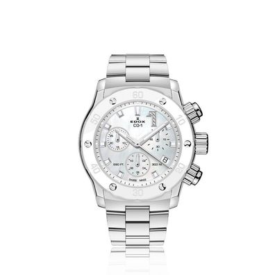 Edox - 10255 3BM NADN - Armbanduhr - Damen - Quarz - CO-1 Chronolady