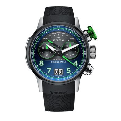 Edox - 38003 TINV BUNV - Armbanduhr - Herren - Quarz - Chronorally