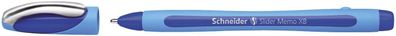 Schneider 150203 Kugelschreiber Slider Memo - XB, blau