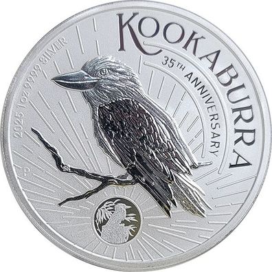 Australien Kookaburra - 2025 1 Oz Silber*