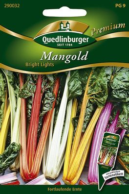 Quedlinburger Mangold Bright Lights - Premium Gemüsesamen