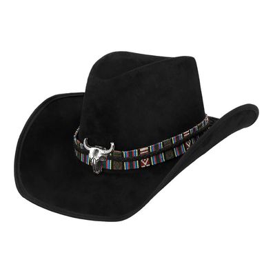 Cowboy Django Hut schwarz