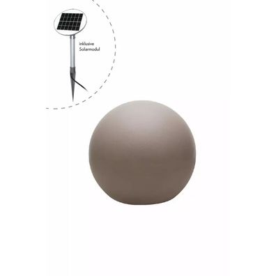 Kugelleuchte Shining Globe Ø 40 (Solar/Taupe)