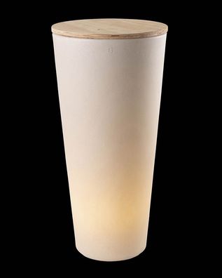 LED Blumentopf Shining Classic Pot XL (Sand) ? x H: 49x100cm