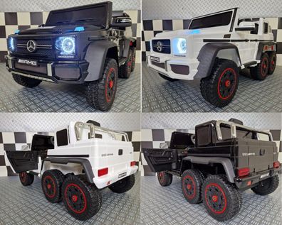 Mercedes G650 Maybach Kinderauto Elektro Kinderfahrzeug Ledersitz EVA LED Musik