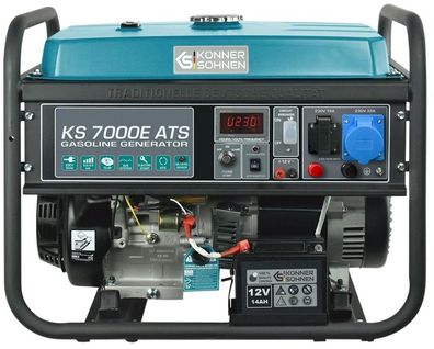 Könner&Söhnen Benzin 230V Stromaggregat KS7000E ATS 5,5KW Stromerzeuge