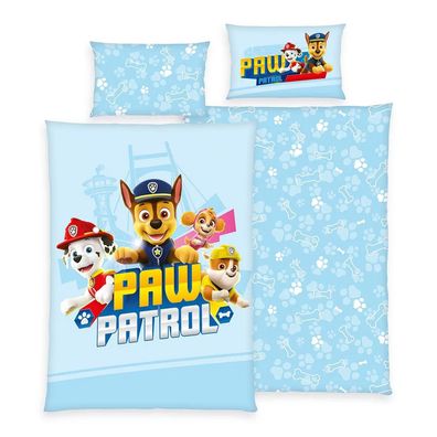 Kinder-Bettwäsche "Paw Patrol – Blue Mission"- Wendebettwäsche