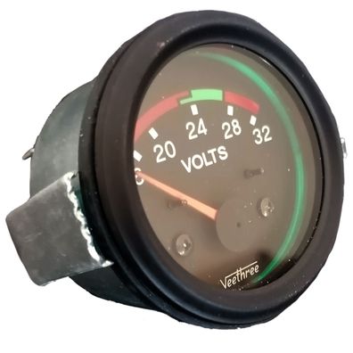 Voltmeter Spannungsanzeige | Analog | 16-32V | Ø52mm