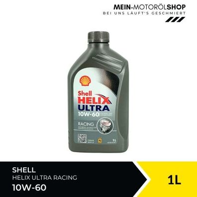 Shell Helix Ultra Racing 10W-60 1 Liter