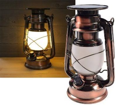 ChiliTec Solarlaterne 23,5cm, Vintage Design