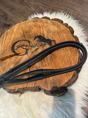 Döbert "Classic" Gummizügel SOFT 16mm schwarz mit Noppen und Stegen