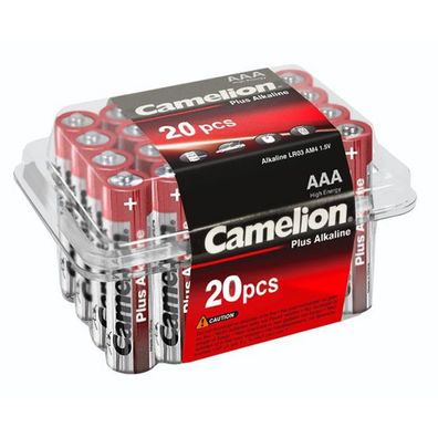 Camelion 11102003 - Batterien Plus Alkaline AAA / LR03
