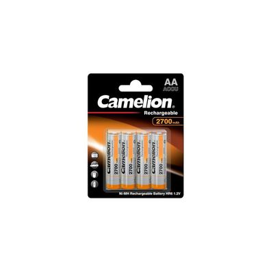 Camelion HR6 / AA / 2700mAh / 1,2V / BP4 ( inkl. Box für 4 x Akkus)