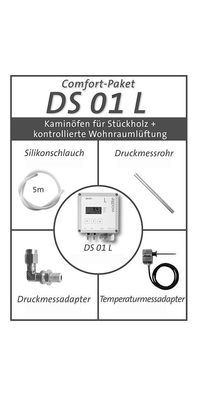 Schabus Comfort-Paket Set DS01 L für Stückholz-Öfen Zubehör für Dunstabzugshauben