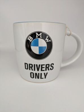 BMW Drivers Only Kaffeetasse 0,3 L Keramik Logo Traditionell