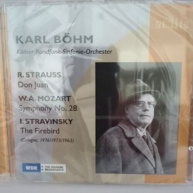 Karl Böhm Strauss Mozart Stravinsky CD Album Kölner Rundfunk Sinfonie Orchester