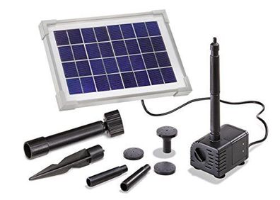 Solar Teichpumpe Palermo S, 3.5W, 300l/h, Gartenteich