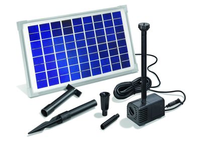 Solar Teichpumpenset Napoli, 10W, 600l/h