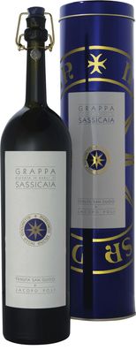 Jacopo Poli Grappa Barili Di Sassicaia NV 0.5 L Flasche (Gr. 0.5 L Flasche)