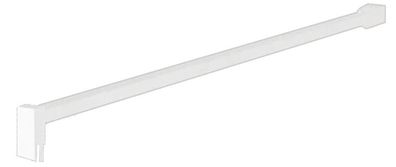 BuyLando Stabilisator Stange - Fix - 65-120cm - für Duchwand & Duschkabine Weiß