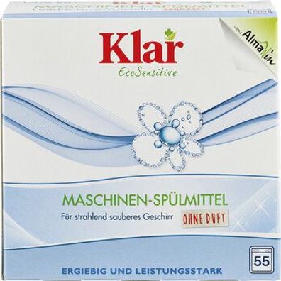 Klar 3x Maschinenspülmittel 1,375kg