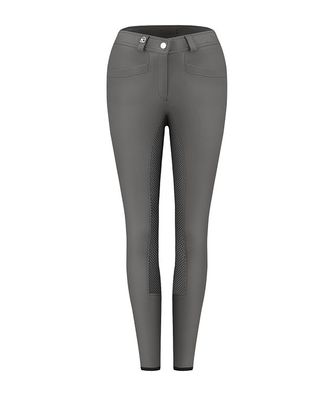 Cavallo Ciora Grip smokedgrey Damen-Vollbesatzreithose mit Cava-Grip