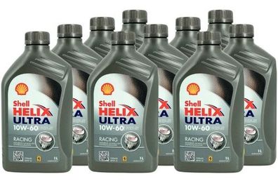 Shell Helix Ultra Racing 10W-60 10x1 Liter
