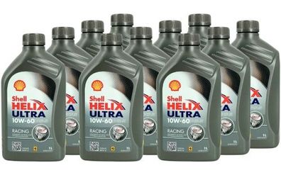 Shell Helix Ultra Racing 10W-60 11x1 Liter