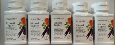 5x Nutrilite einmal Täglich Großpackung Amway