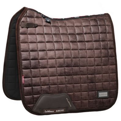 LeMieux Schabracke Rhone Dressage Square Espresso HW22