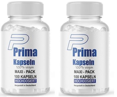 2x Prima Kapseln 100 Kapseln