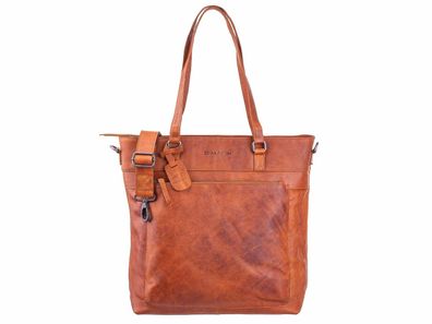 Dimagini Leder Laptoptasche DM384007 Aktentasche Kroko-Optik