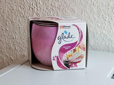 Glade Duftkerze im Glas mit Dekorfolie ( 6 Sorten ) relaxing zen