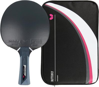 Butterfly 1x Timo Boll Titanium Tischtennisschläger + Tischtennishülle Drive Case II