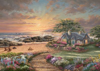 Thomas Kinkade - Seaside Cottage